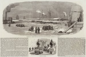 La glace à Cronstadt et les trophées de Sébastopol - Robert Thomas Landells